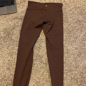Dark purple Lululemon leggings worn once size 6